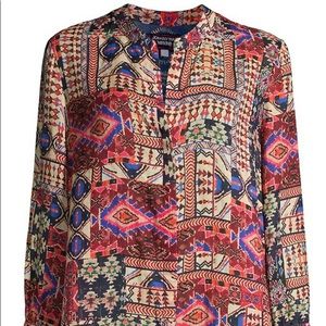 Johnny Was
Voyager Patchwork Print Tunic